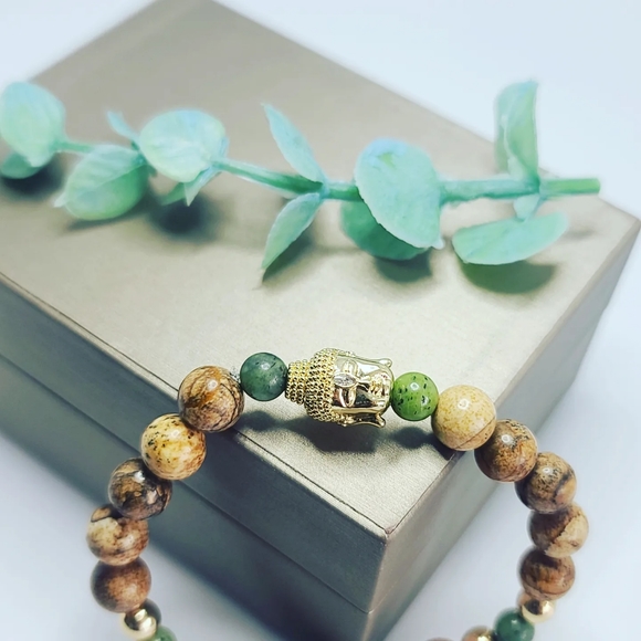 Picture Jasper bracelet - Picture 2 of 5